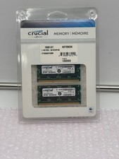 Crucial 16GB Kit (2x8GB) DDR3L-1600 SODIMM Mac CT2K8G3S160BM Open Box NOS picture