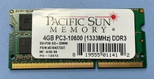 🔥PACIFIC SUN MEMORY 4GB PC3-10600 1333MHz DDR3 COMPUTER RAM x51642733T picture