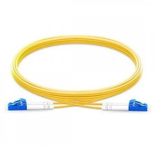 5PK Fiber Jumper Cable 1M LC UPC to LC UPC Duplex 2.0mm LSZH 9/125 SingleMode picture