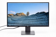 Dell UltraSharp U2715HC 27in QHD IPS Monitor HDMI DP USB Hub Stand Power Cord picture
