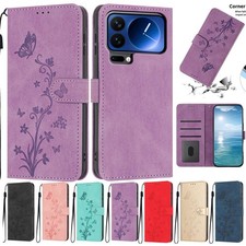 Flower Butterfly Wallet Cover Case for Honor 500 400 90 70 50 X9C X9D Magic 8 7 picture