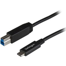 StarTech USB31CB1M 1m 3 ft USB C to USB B Printer Cable - M/M - USB 3.1 (10Gbps) picture