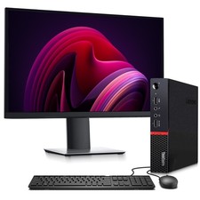 Lenovo ThinkCentre Tiny AMD Ryzen 5 2400GE 16GB RAM 1TB SSD 24 