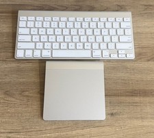 Apple Magic Trackpad A1339 + Wireless Keyboard A1314 Bundle Bluetooth Tested picture