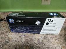 New HP 12A Toner Cartridge Black Genuine OEM Q2612A New  picture