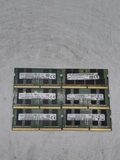 LOT OF 6 16GB DDR4 LAPTOP MEMORY RAM VARIOUS BRANDS/SPEEDS picture