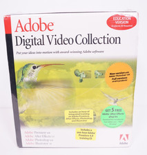 NEW Adobe Digital Video Collection Photoshop 7.0,Premiere 6,After Effects,Illust picture