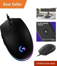 Ultimate Gaming Experience G203 Mouse - 8,000 DPI, RGB, Programmable Buttons picture