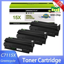 3PK High Yeild C7115X Toner Fits for HP LaserJet 1220SE 3300MFP 3320MFP 3330MFP picture