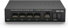 5 Port 2.5Gb Ethernet Switch Unmanaged Network Switch w/5 x 2.5G & 1 x 10G SFP picture
