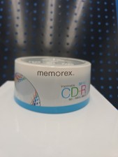 30 New Memorex 52X White Inkjet Printable 700MB CD-R picture