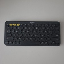 Logitech K380 Multi-Device Y-R0056 5th Gen Gray Wireless Bluetooth Mini Keyboard picture