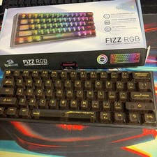 Redragon FIZZ RGB Gaming Keyboard Black JP Wired Used Tested picture