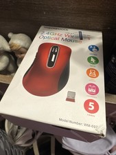 memzuoix 2.4G Wireless Mouse 1200 DPI Mobile Optical Cordless Mouse with USB ... picture