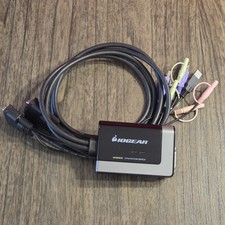 IOGEAR MiniView 2-Port DVI-D Audio And Mic USB External KVM Switch (GCS932UB) picture