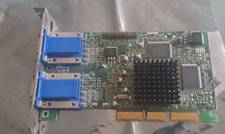 MATROX MILLENNIUM G450 G45 DUAL HEAD 16MB AGP GRAPHICS CARD graphic 2x VGA D-SUB picture