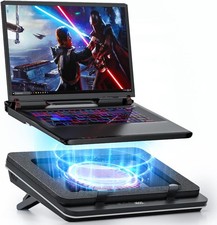 IETS GT600 14.1-19.3in Laptop Cooling Pad 3USB Equipped Gigantic Turbo-Fan 5.5