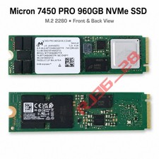 Micron 7450 PRO 960GB M.2 2280 SSD NVMe Gen4 x4 MTFDKBA960TFR-1BC1ZABYY picture