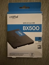 New In Box Crucial BX500 2TB SATA 2.5inch SSD CT2000BX500SSD1 picture