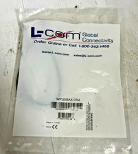 L-com WPUSBAX-05M Waterproof USB 2.0 A MaleFemale Panel Mount IP67 0.5M NEW picture