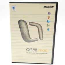Microsoft Office Mac Student And Teacher Edition 2004 Word Powerpoint Excel picture