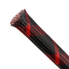Expandable Braided Sleeving, PET Automotive Wire Loom, Flexible Cable Managem... picture