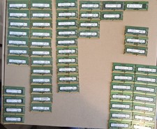 Lot Of 57 4gb DDR4 SO-DIMM Ram.  Sk Hynix, Samsung,Kingston,Micron Various Speed picture