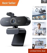 Ultra HD NOVA 4K Webcam | Dual Mics, Auto Light Correction & Privacy Cover picture