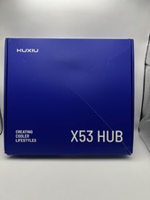 Kuxiu X53 Hub Laptop Stand with 360 Degree Rotating Base and USB-C Hub NEW picture
