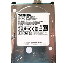 Toshiba MQ01UBD100 HDKBD19AYA01 T AZA AA00/AX001U 1000gb USB Philippines 08/2013 picture