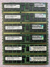 Micron HP IBM 48GB 6x8GB DDR3 PC3-10600R ECC Reg RAM Mixed Lot picture