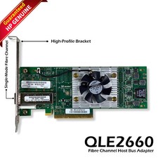 HP QLogic QLE2660 16GB PCIe Fibre Channel HBA SN1000Q QW971A 699764-001 picture