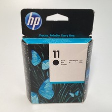 HP 11 Black Printhead C4810A Genuine Factory Sealed Exp 02/2023 Model: C4810A picture