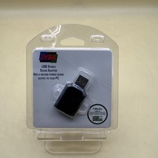 NEW Syba SD CM UAUD USB Stereo Audio Adapter C Media CM119 USB 2.0 FREE S/H picture