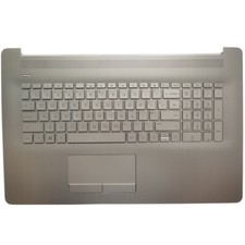 FOR HP Pavilion 17z-ca000 17-ca0000au 17-ca0000ax UK Keyboard Silver Palmrest picture