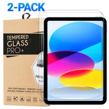 2-Pack Tempered Glass Screen Protector For iPad 10.9