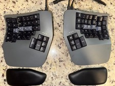 Kinesis Advantage360 SmartSet USB (KB360-GBR) w/ Palm Pads - Used picture