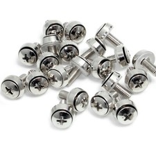  100 Pk M6 Rack Mount Screws with washers for Server Cabinet  picture