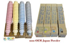 Japan Replacement Toner For Konica Minolta TN619 CMYK Complete Set non-OEM picture