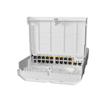 Mikrotik netPower 16P Outdoor 18 Port 16 Gigabit Poe-Out And 2 Sfp+ New picture