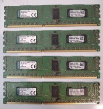 Lot Of 4Kingston 4GB (Total 16GB) KVR16R11S8/4I PC3-12800R  DDR3-1600MHz ECC REG picture
