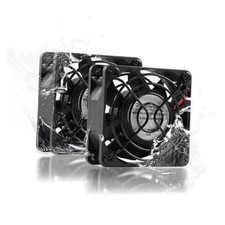 60mm DC Waterproof IP68 Dual Ball Computer Cooling Fan - 5600RPM 2 60x25mm 12V picture