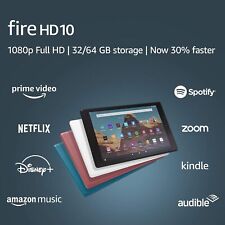 Amazon Fire HD 10 Tablet 10'1 1080p full HD display, 32 GB – Black (2019) picture