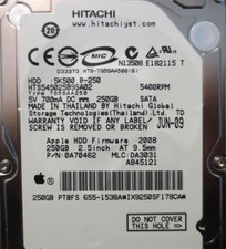 Hitachi HTS545025B9SA02 Apple#655-1538A 2.5