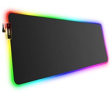 Hcman RGB Gaming Mouse Pad, Large Mousepad with Led Light, PC Gaming Accessor... picture