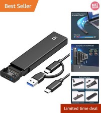 Efficient M.2 NVMe SSD Enclosure with UASP Support - Perfect for Windows & Mac picture