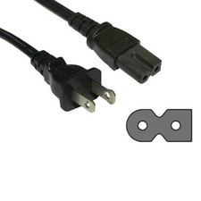 Lot 10pcs 2-Prong Polarized Power Cord for Vizio Sharp Sony Samsung LG LED HDTV picture