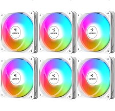 upHere 120mm RGB Case Fan5V ARGB LED Addressable Motherboard SYNCUltra Quiet ... picture