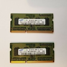 2GB 2 X 1 GB Samsung PC3-8500 (DDR3-1066) SO-DIMM 1066 MHz PC3-8500 DDR3 Memory  picture