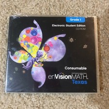Envision Math Texas: Grade 1 One Electronic Student Edition (PC / Mac) Sealed  picture